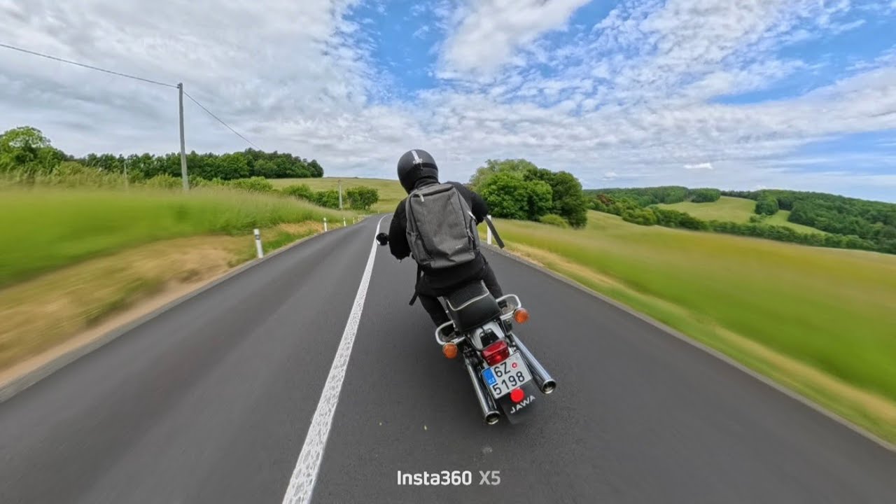 Real sound of Jawa 350/634. #insta360 #insta360x5 #motorcycle