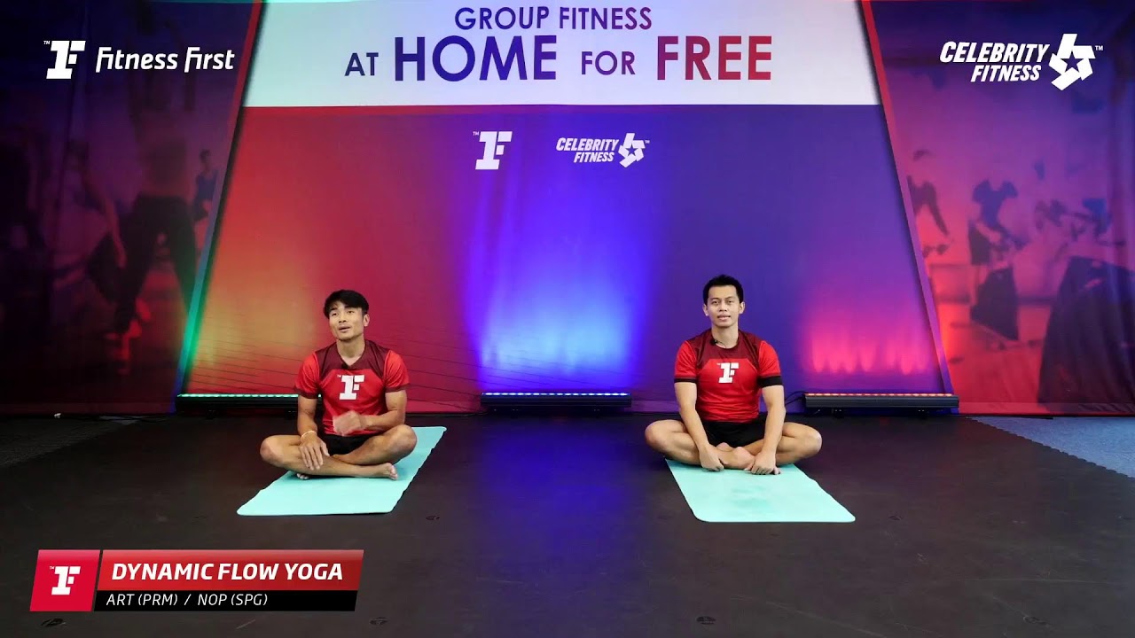Group Fitness at Home :  Dynamic Flow Yoga 15/9/2022