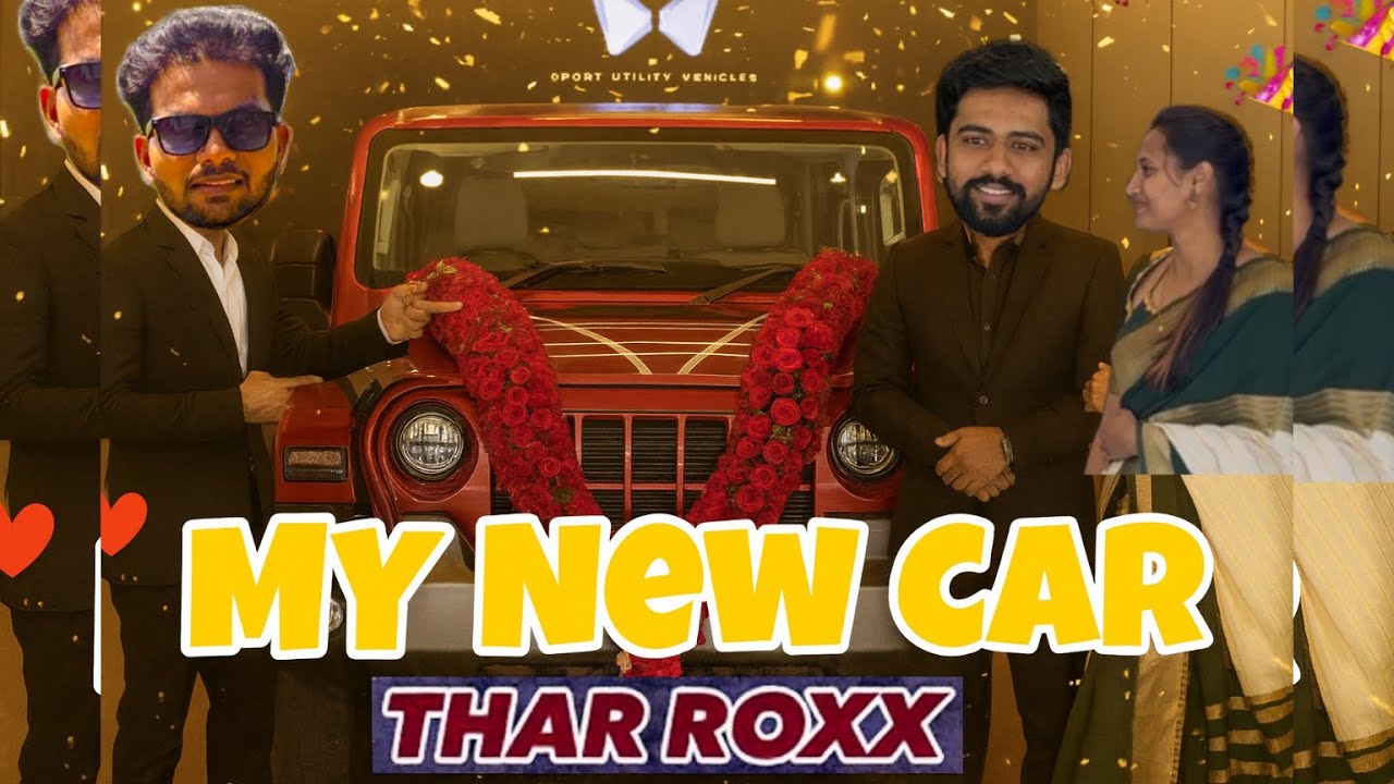 New Car Delivery 😳💥 | Mahindra Thar Roxx ❤️‍🔥