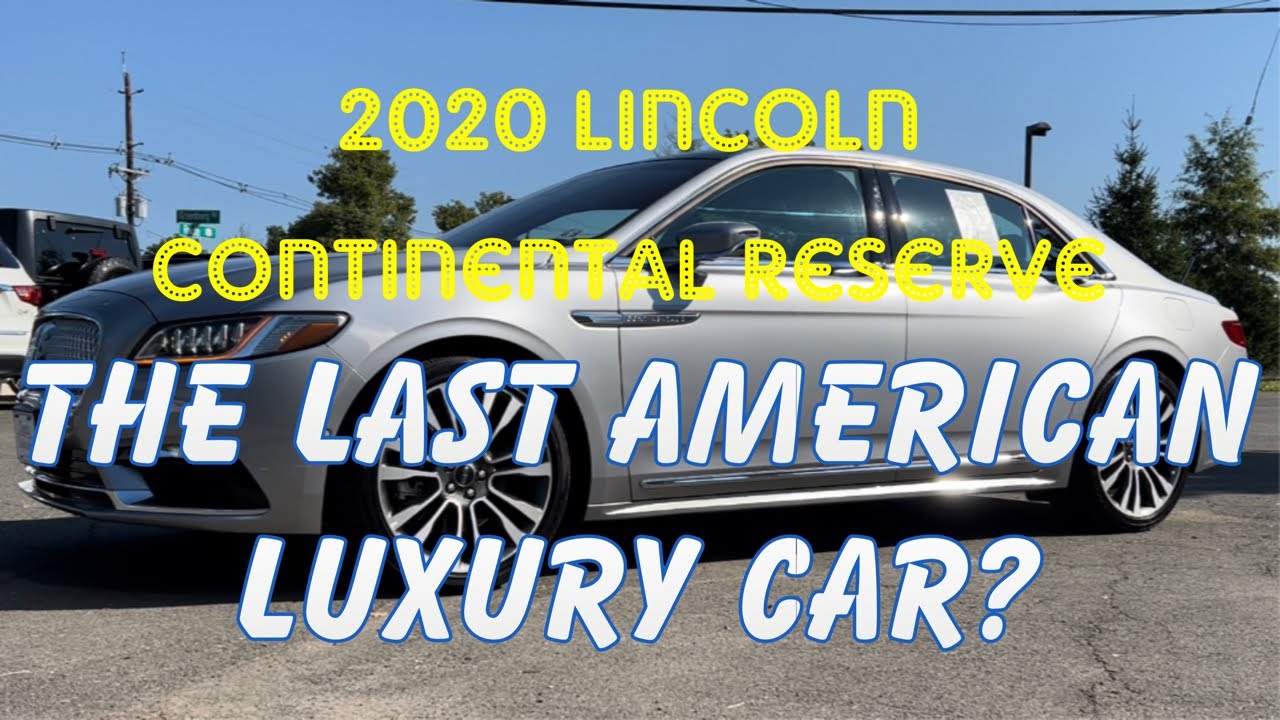 Lincoln Continental Reserve AWD 2020 года