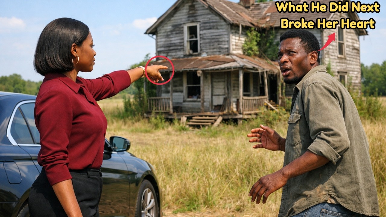 Rich Woman Takes Poor Mechanic She Loves to An Abandoned House To Test Him. What He Did Shocked Her