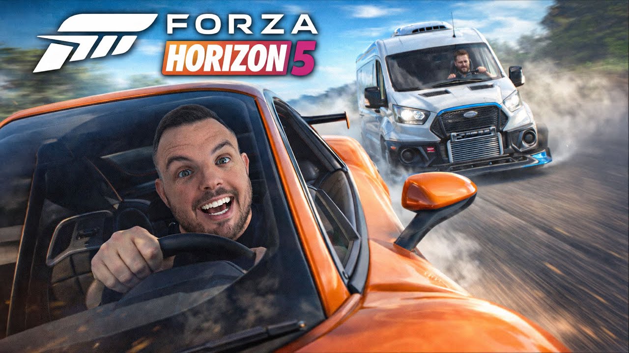 Ford Transit vs Supercar in Forza Horizon 5… This Got Crazy!