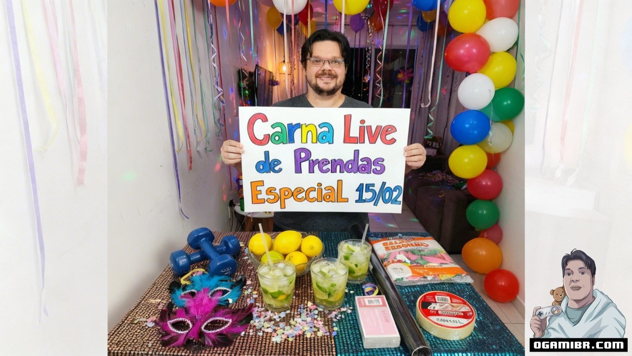 Carna Live - Cada Balão 10 Reais - Faça Ogami Pagar Prenda \o/
