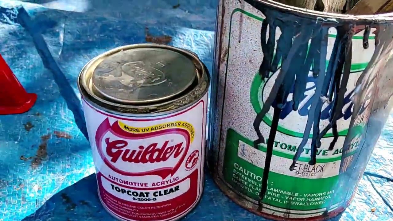 PAANO MAG PINTURA GAMIT ANG GUILDER AUTOMOTIVE ACRYLIC PAINT | Best varnish/paint ideas & techniques