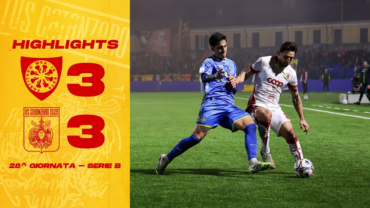HIGHLIGHTS | CARRARESE - CATANZARO - 3-3 ⚽️