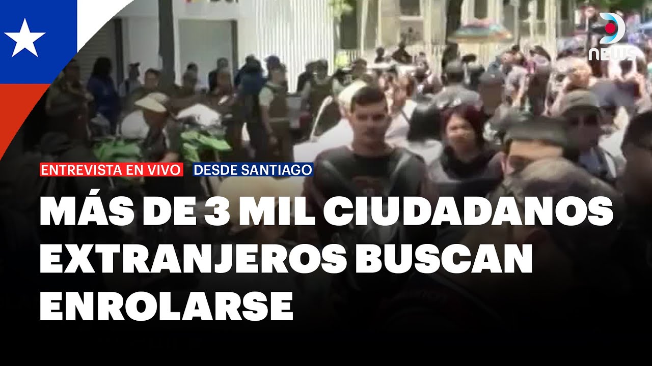 Caos en el registro civil de Chile por enrolamiento de migrantes - DNews