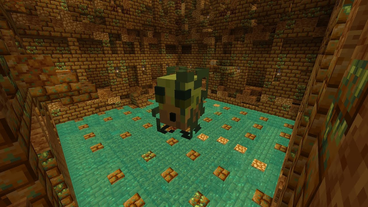 Mega Spud boss fight [Minecraft Snapshot 24w14potato]