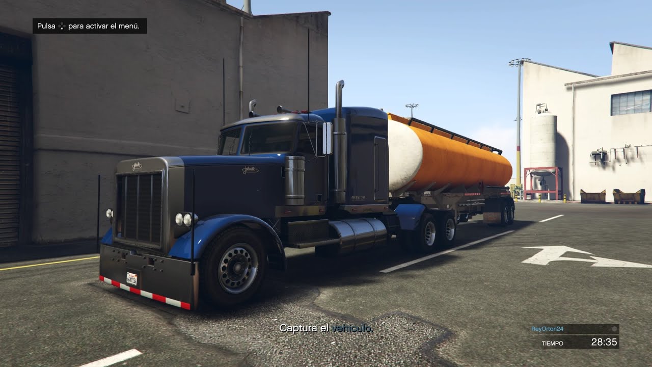 American Truck Simulator en GTA V #1