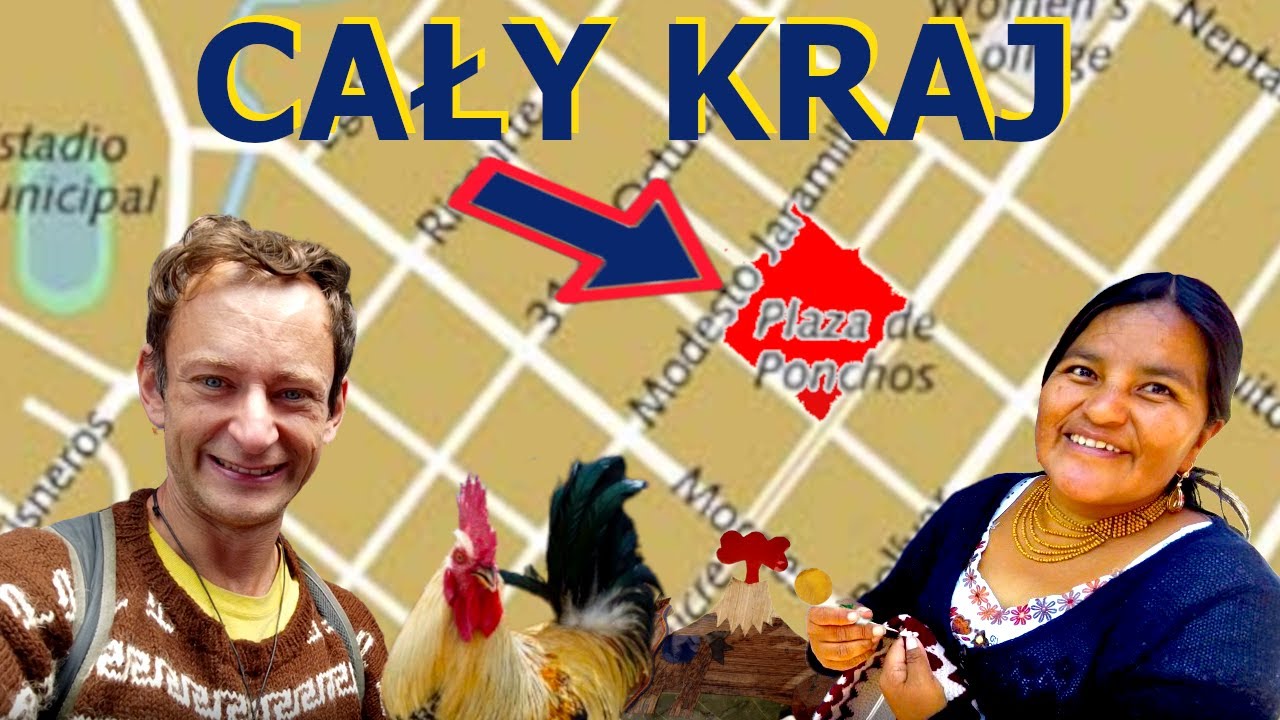 Otavalo, Ekwador - największy targ świata! (podobno)