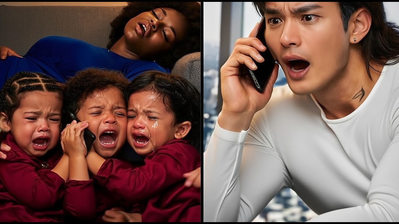 She Collapsed — Her Triplets Dialed the One Man She Erased | Korean Billionaire Romance
