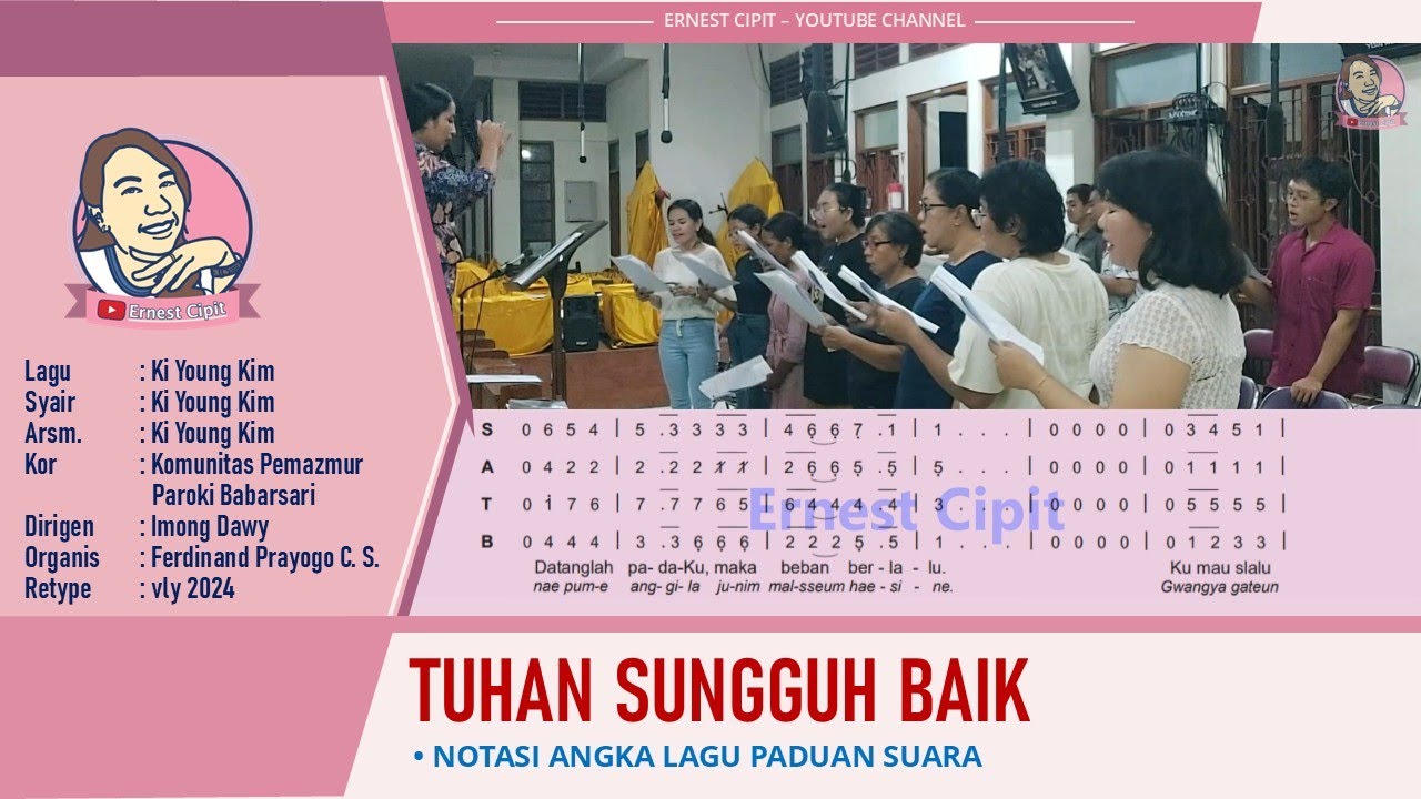 Tuhan Sungguh Baik | Ki Young Kim | Komunitas Pemazmur Paroki Babarsari