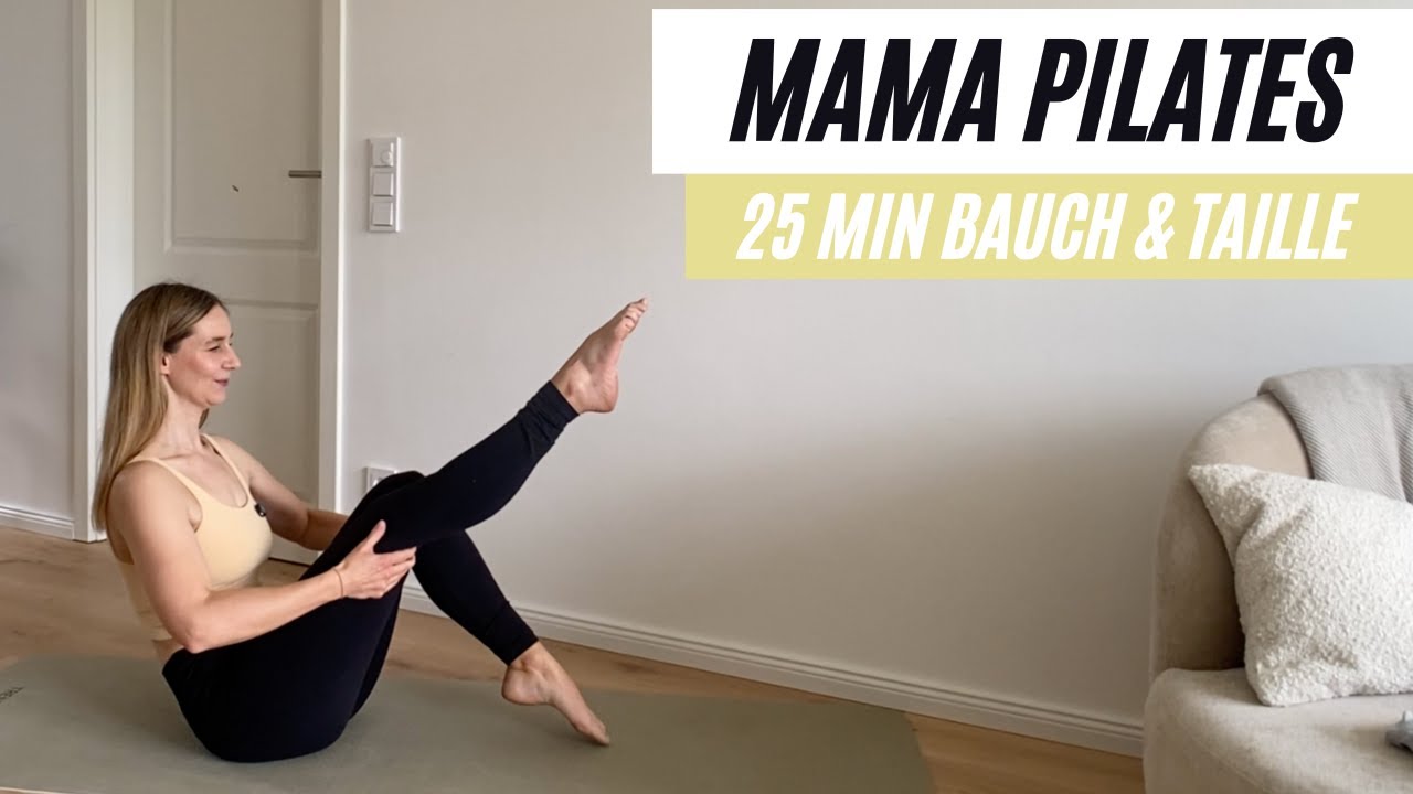 25 min Mama Pilates - Bauch & Taille - Sicher für Rektusdiaste