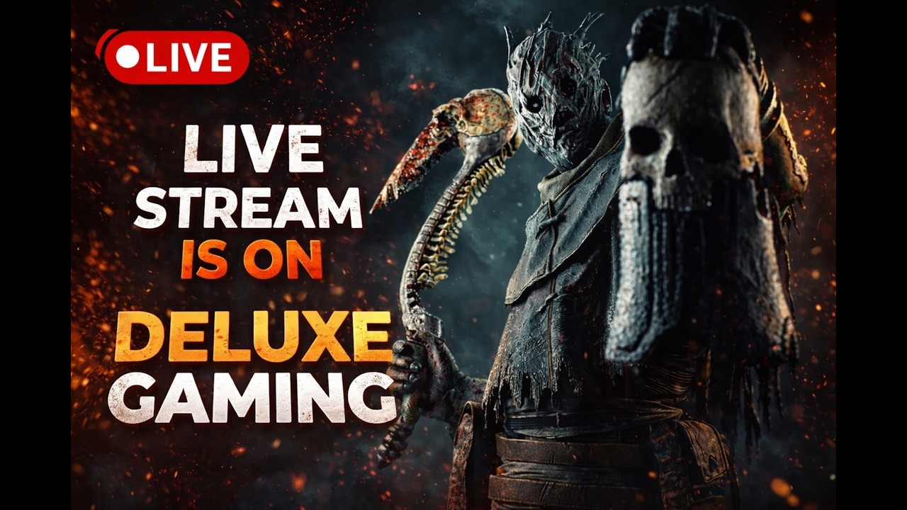 DBD LIVE Stream 🔥 Insane Killer Matches | Deluxe Gaming #DeluxeGaming #GamingLive