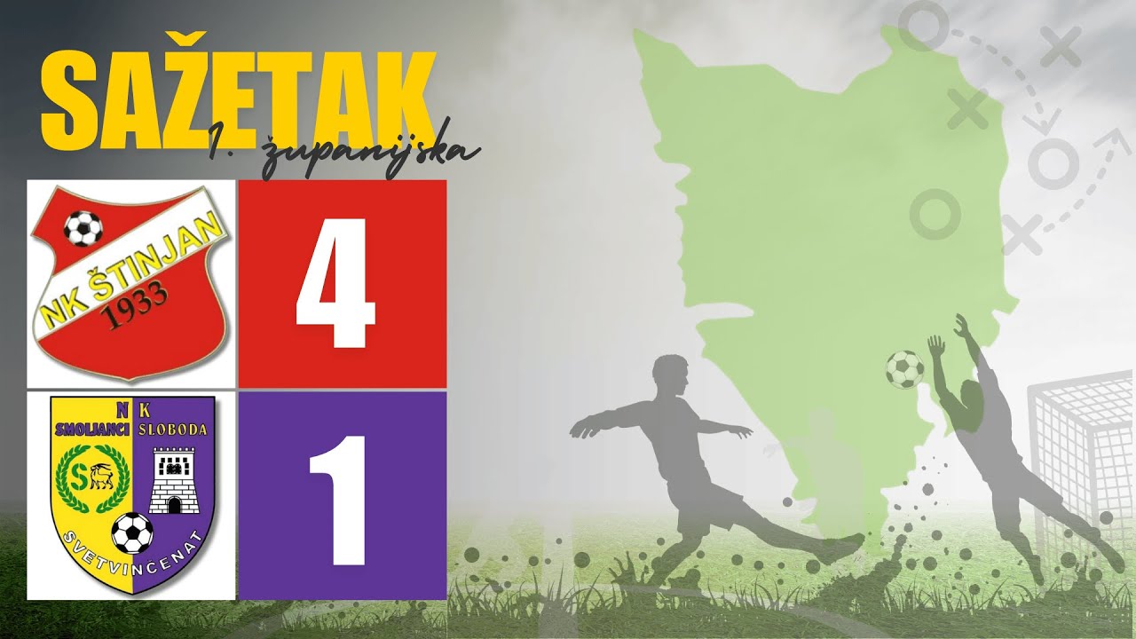 1.ŽNLI | 9. kolo | NK Štinjan v  NK Smoljanci Sloboda | 4:1