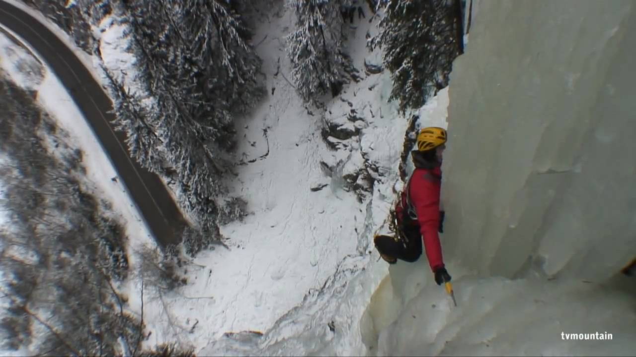 La Colonne cascade de glace Chatelard