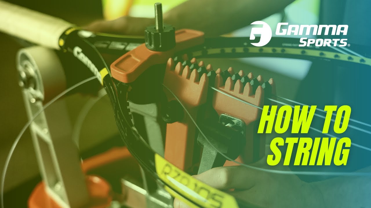 How to String a Tennis Racquet