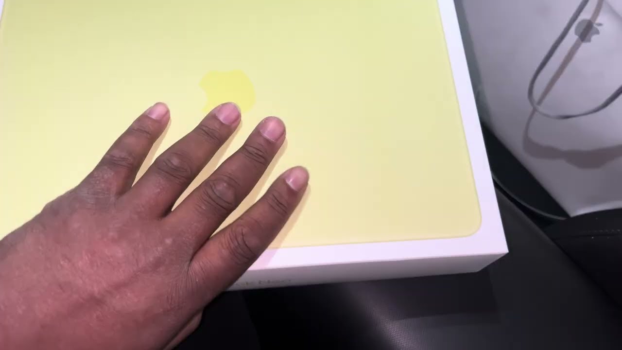 Unboxing new MacBook Neo