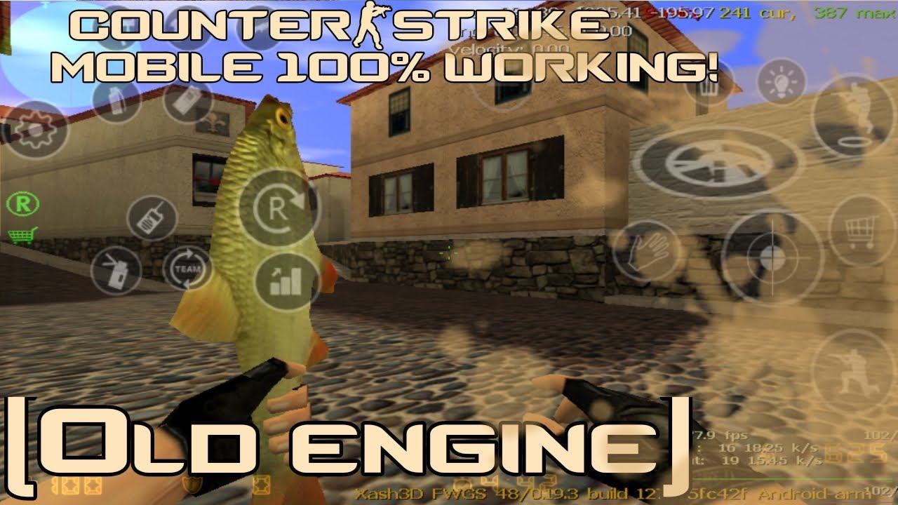 CS1.6 IN MOBILE 100% WORKING? | TUTORIAL | OLD ENGINE