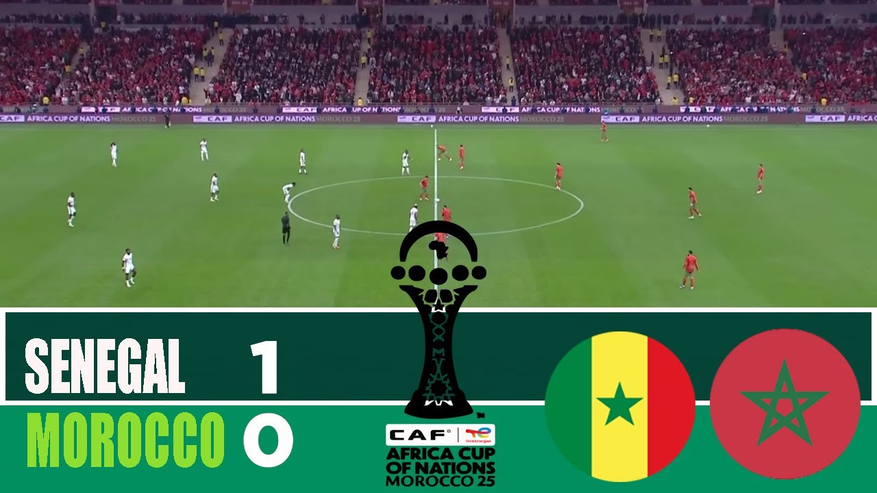SENEGAL vs MOROCCO 1-0 | CAF Africa Cup of Nations Final 2026 | Match Highlights