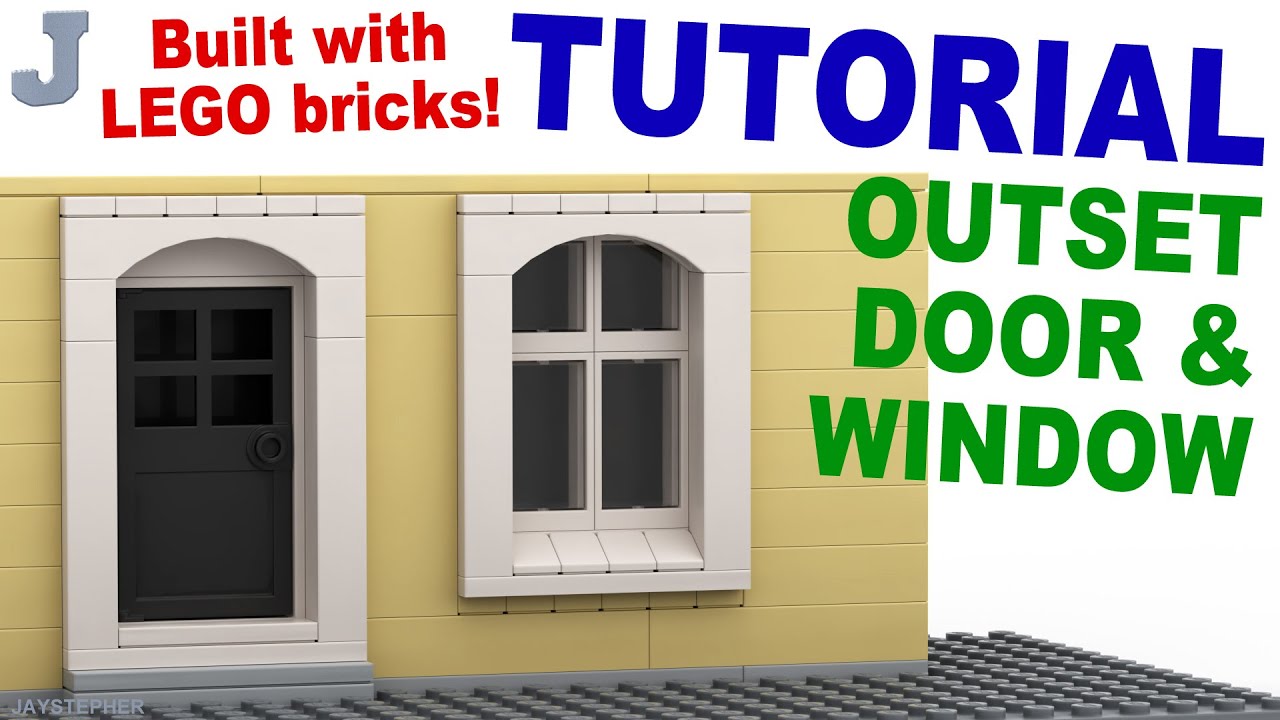 LEGO Outset Door And Window How To Tutorial