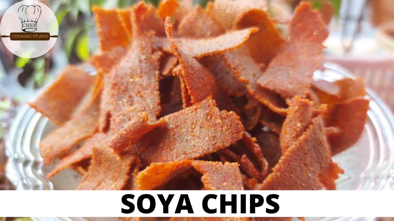 Soya Chips |Quick Healthy Starters | सोया चिप्स |