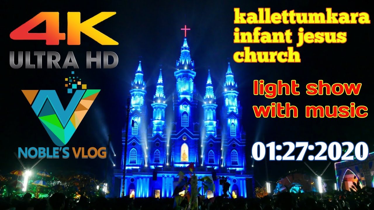 INFANT JESUS CHURCH DJ LIGHT SHOW 4K