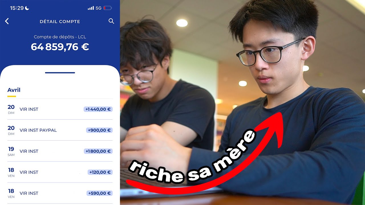 Daily vlog d’un étudiant RICHE SA MÈRE