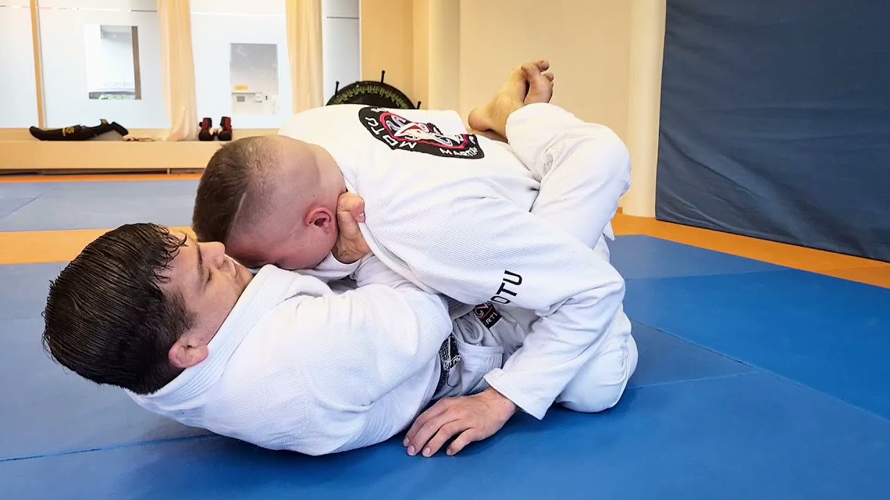 Juji Jime and Kata Juji-Jime from Full Guard - BJJ Cross Collar Choke Submission for MMA Grappling