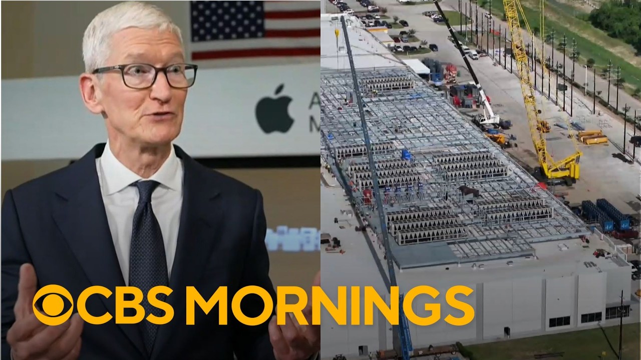 Outgoing Apple CEO Tim Cook discusses new U.S. manufacturing, job impact and more