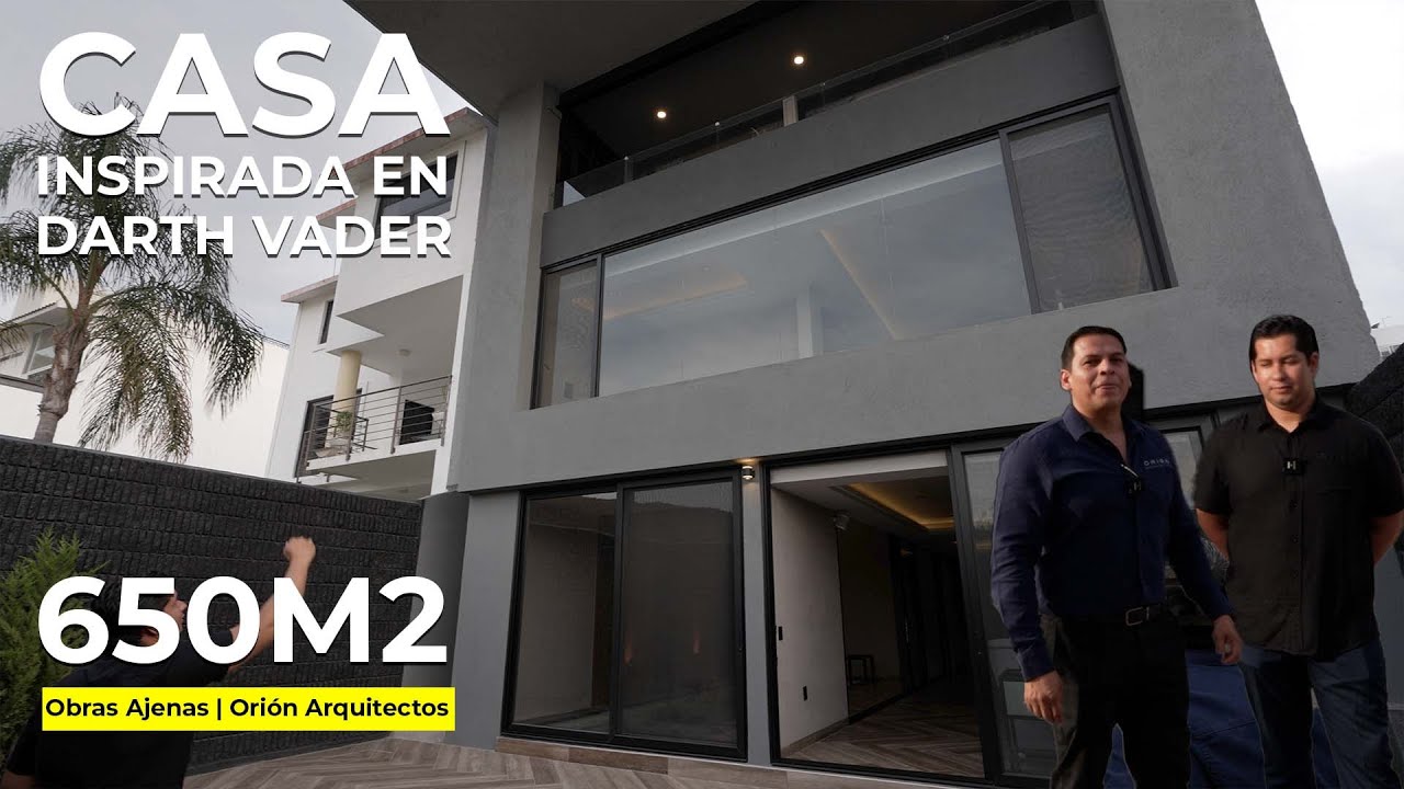 CASA de CUATRO PISOS en PENDIENTE INSPIRADA en DARTH VADER | Obras Ajenas | Orión Arquitectos | PT 2