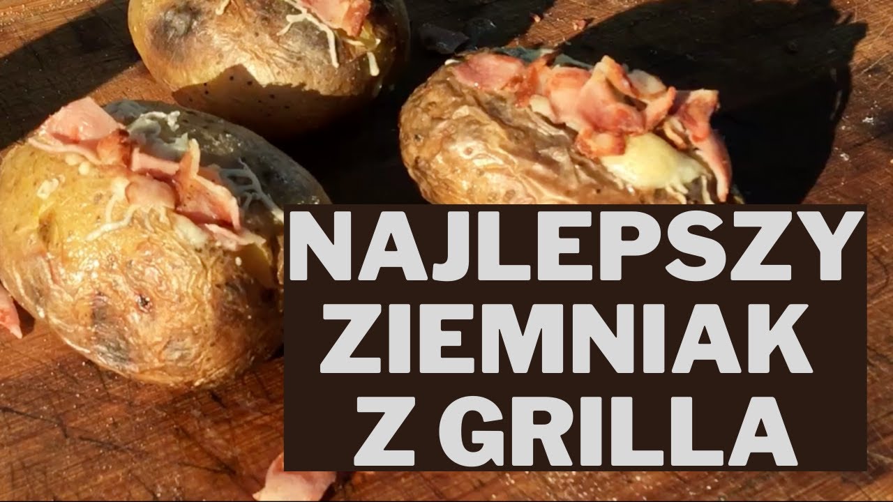 Ziemniaki z mozarellą i boczkiem z grilla