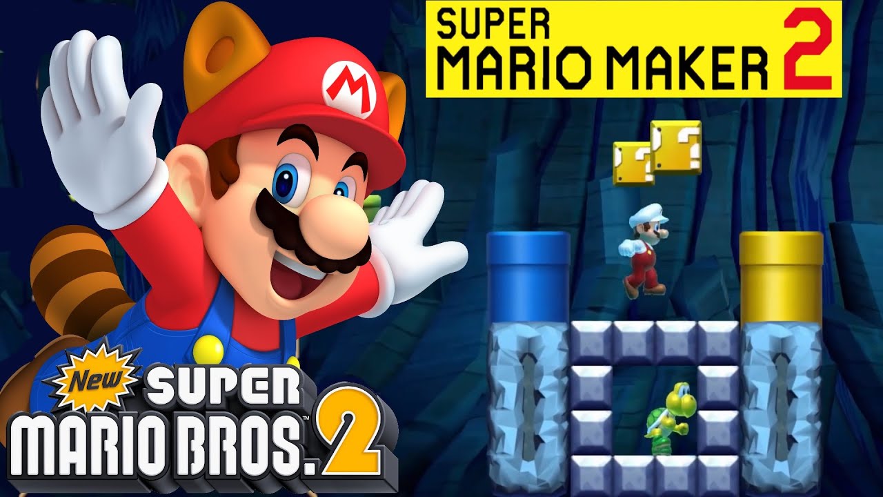 New Super Mario Bros. 2: World 1 Remade in SMM2 (Super World)