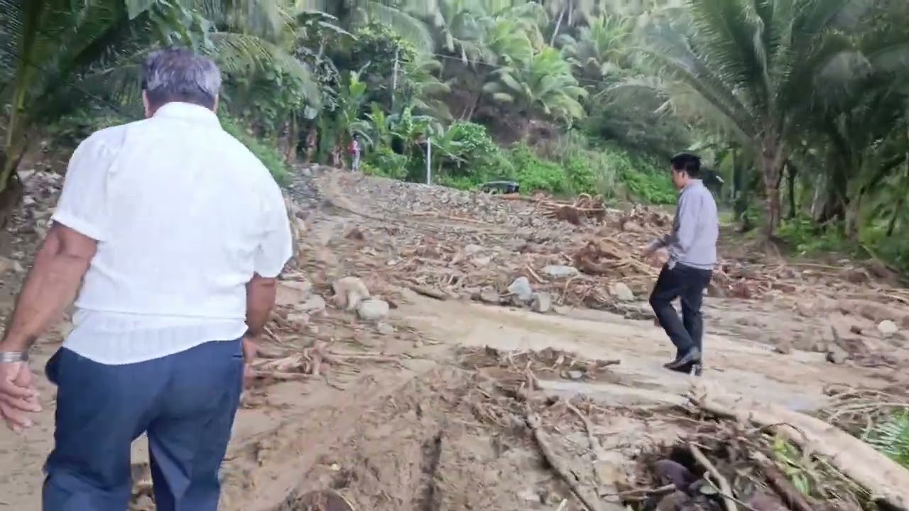 ito na po ang resulta sa bagyong basyang, lanuza tandag surigao del sur 