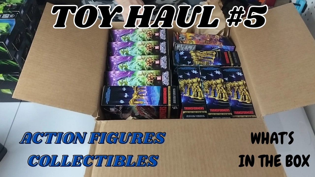 Toy Haul! Unboxing New & Restock Items | Action Figures | Transformers | EP84