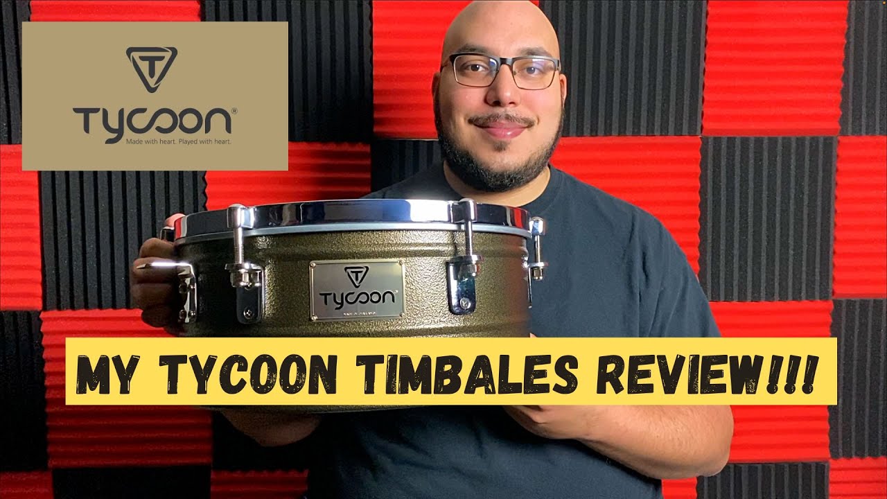 Tycoon Percussion Timbales Review!!! | What Do I Think???