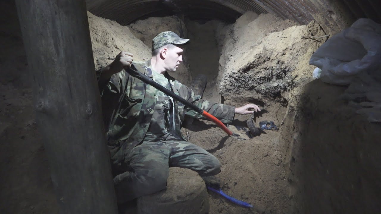 ГОЛОВА НЕМЦА В БУНКЕРЕ! ВОЛОСЫ НА ГОЛОВЕ ЗАШЕВЕЛИЛИСЬ, КОГДА УВИДЕЛ!