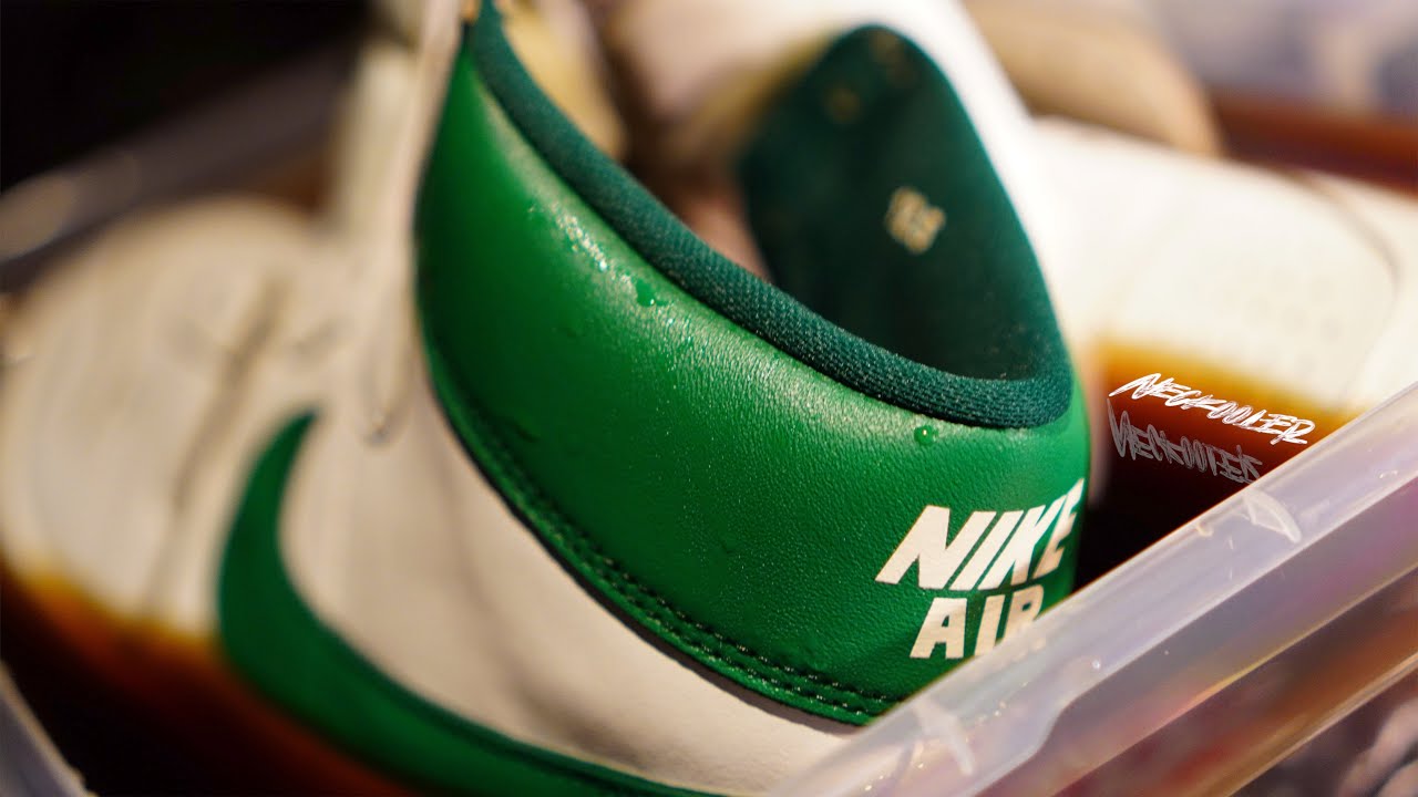 How to Customize Sneakers with Coffee Dye👟☕️