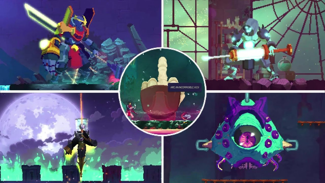 Dead Cells (PC) All Bosses + DLC (No Damage)