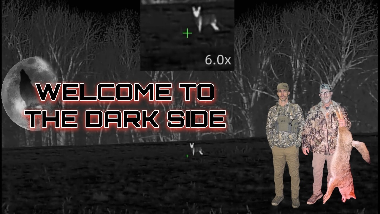 Welcome to the Dark Side - HIS FIRST THERMAL COYOTE KILL!