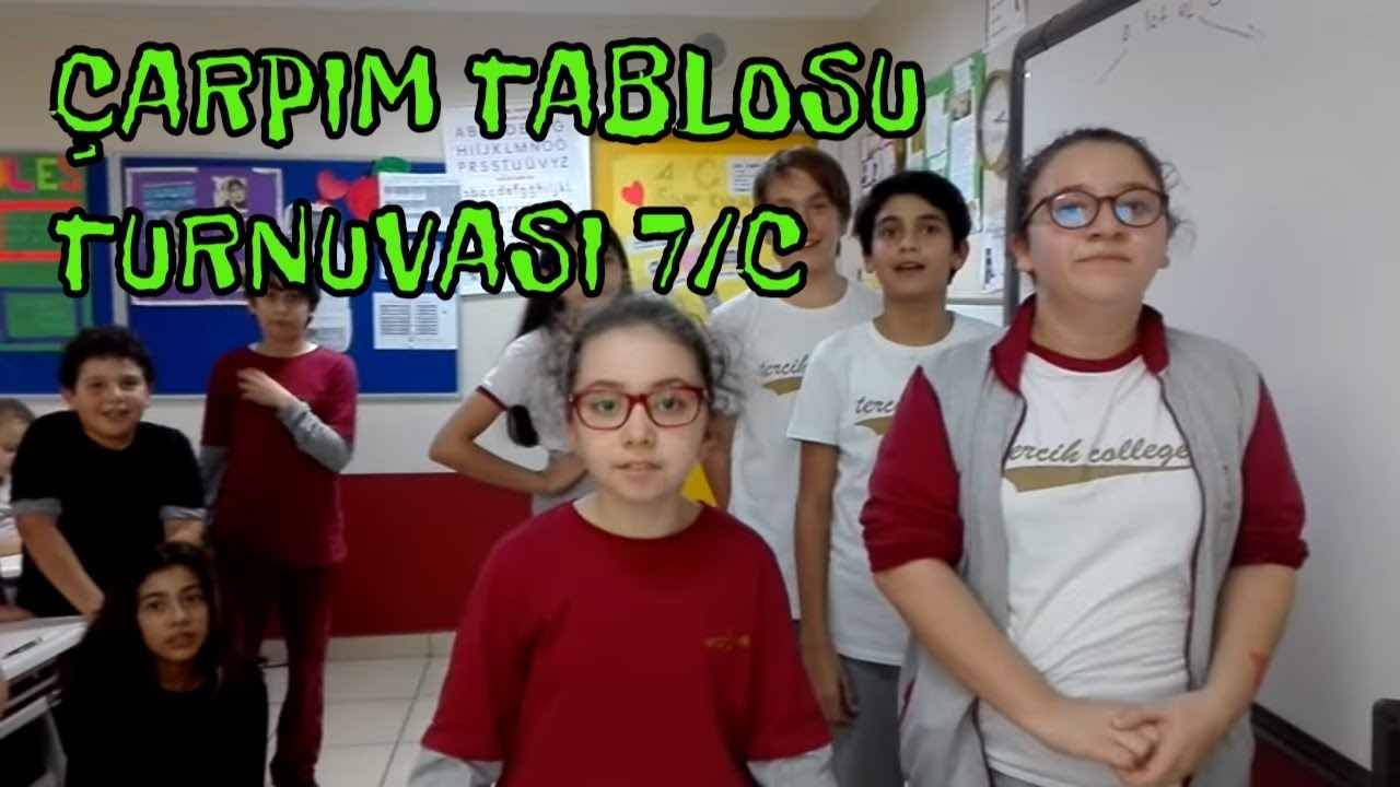 Çarpım Tablosu Turnuvası-7/C (Deren'in Müthiş Performansı)