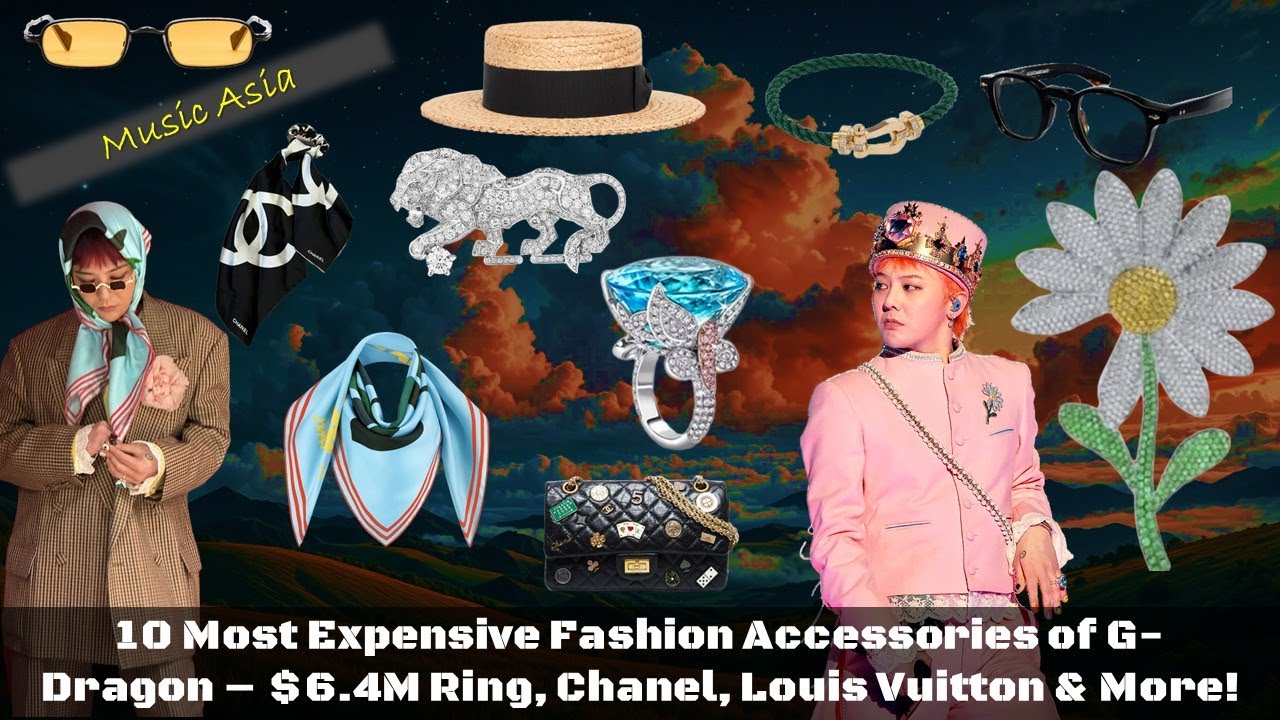 10 Most Expensive Fashion Accessories of G-Dragon &ndash; $6.4M Ring, Chanel, Louis Vuitton & More!