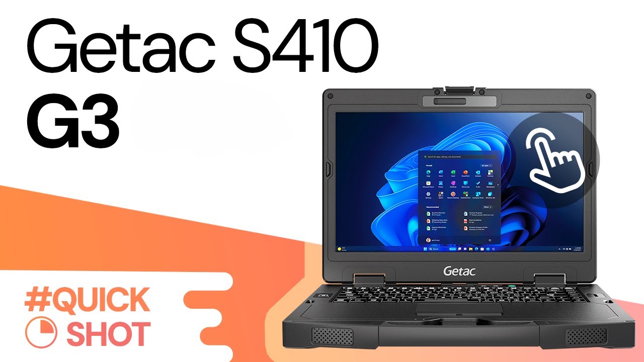 Pancerny Getac S410 G3: Najwyższa Wytrzymałość i Wydajność w Trudnych Warunkach #elektronika #laptop