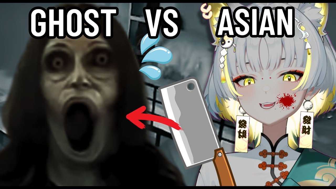 Why Ghosts Cannot Haunt Asians | MuuRain Reacts to Scary Videos