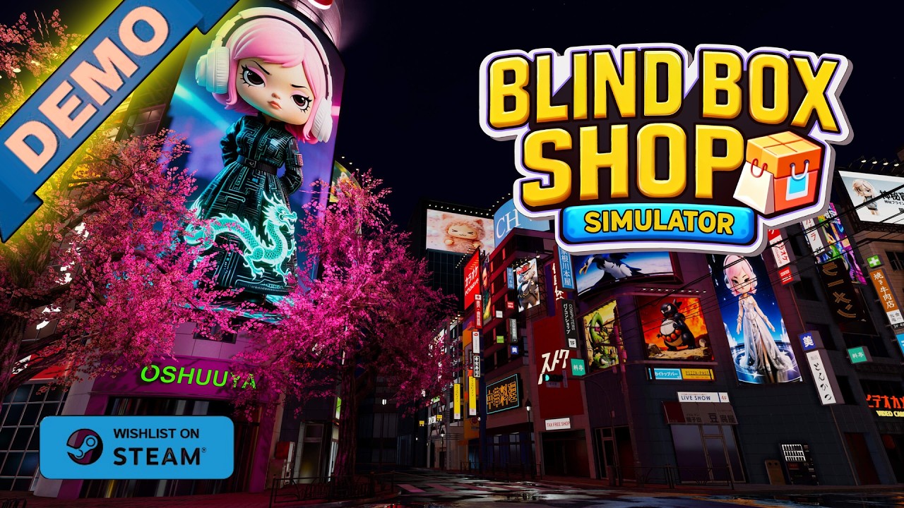 Blind Box Shop Simulator - Let's Play - Demo