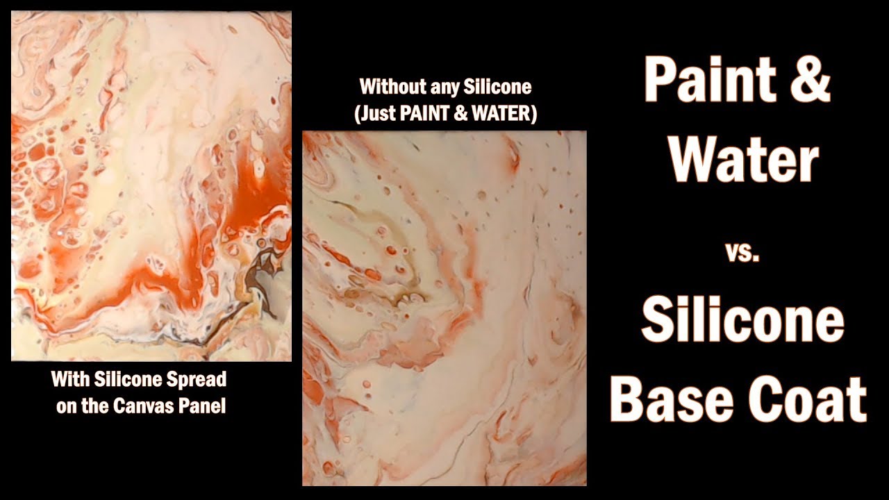 Paint and Water vs. Silicone Base Coat COMPARISON