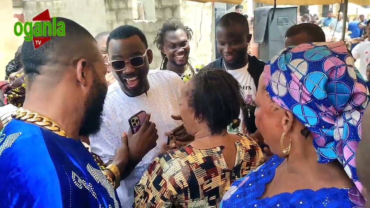 SEE MOMENT ALABI PASUMA STEPS OUT FROM KOKO ZARIA MULTI MILLIONAIRE BUILDING IN OSHODI