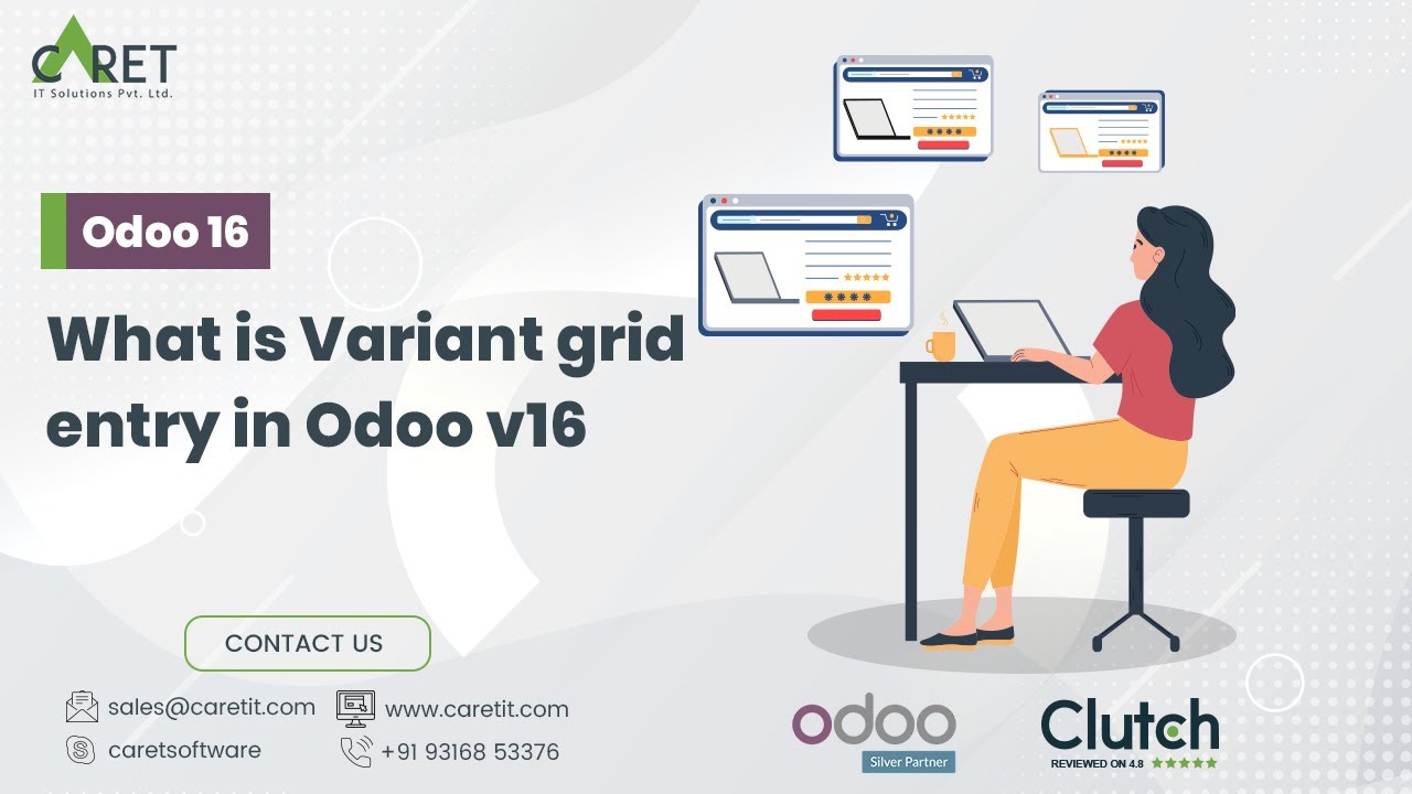 What is variant grid entry & how it works in Odoo 16 | Odoo Product Customization
