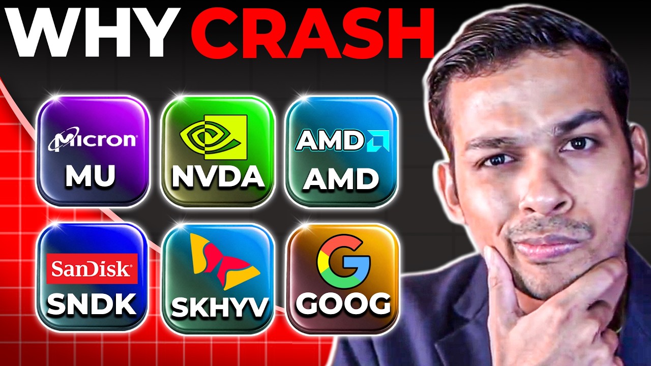 Крах акций ИИ: что я покупаю прямо сейчас Micron Sandisk AMD Google SK Hynix Nvidia