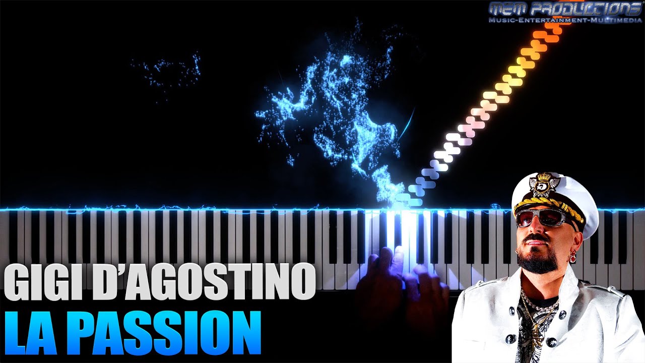 Keyboard / Piano Tutorial | Gigi D'Agostino - La Passion