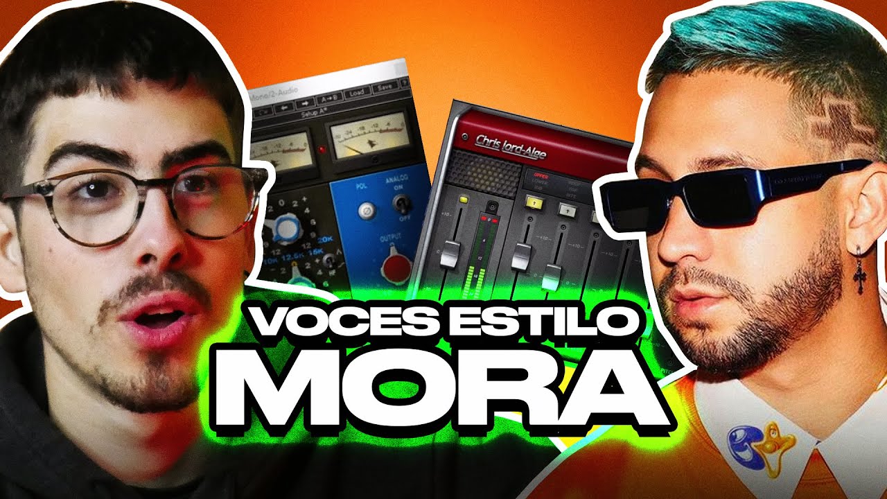 Mezclando VOCES de REGGAETON estilo MORA 🔥 Microdosis